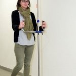 pied à perfusion déambulateur