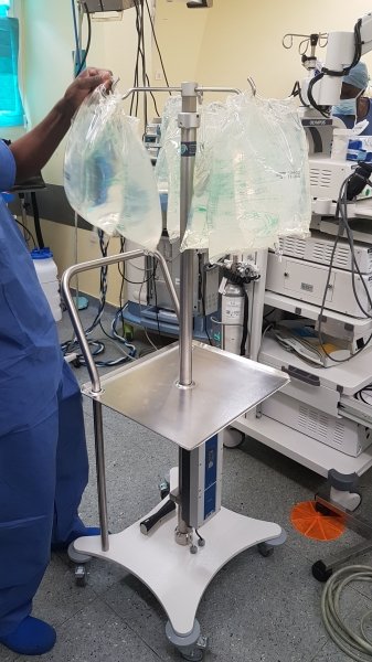 Lire la suite à propos de l’article Pied à perfusion automatique sur batterie