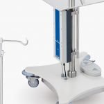pied à perfusion électrique